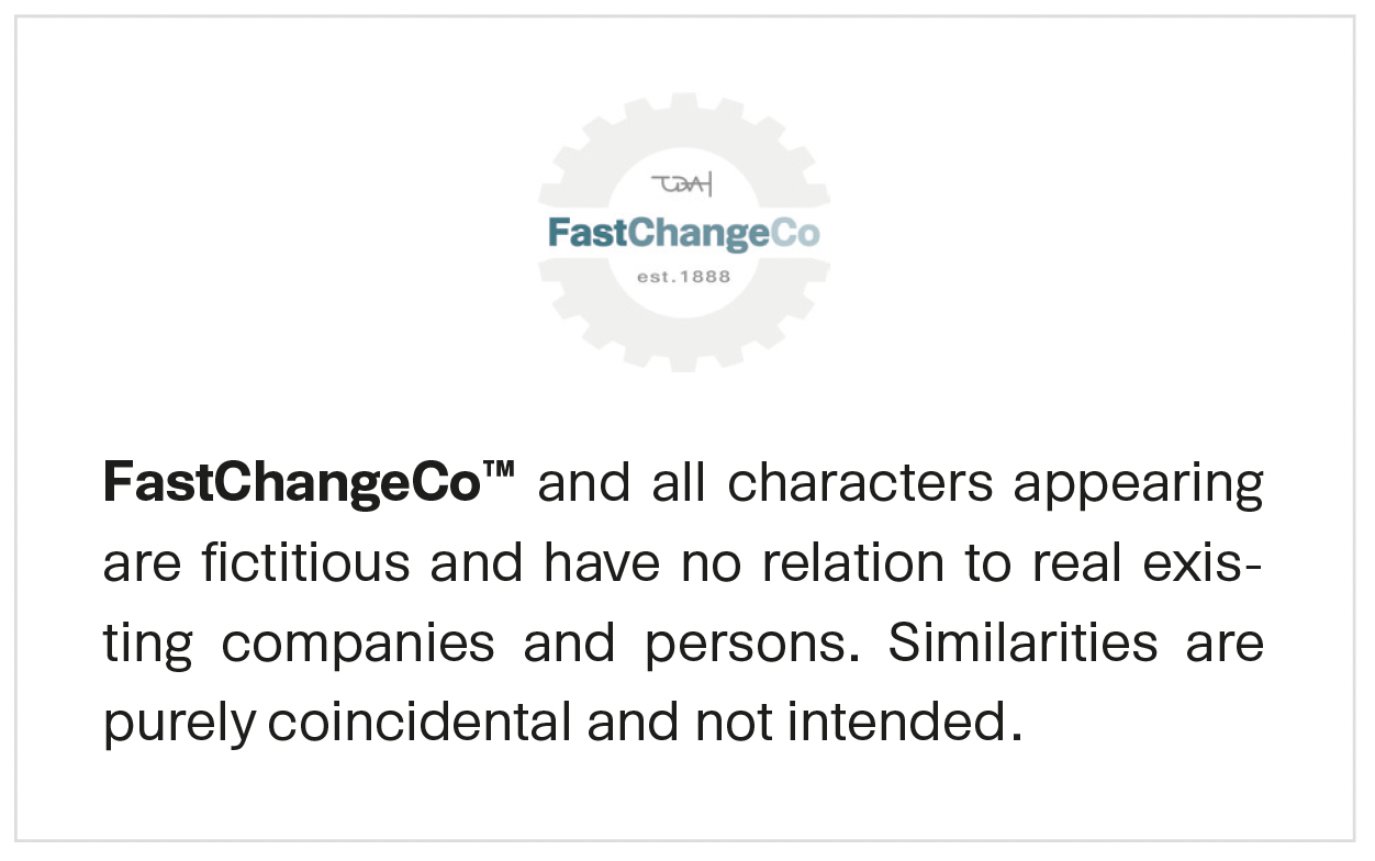 FastChangeCo disclaimer